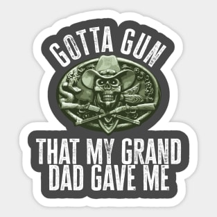 Gotta Gun Sticker